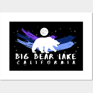 BIG BEAR LAKE [night skies] Posters and Art